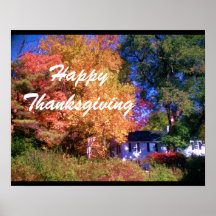 HAPPY THANKSGIVING poster