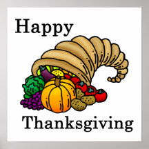 Happy Thanksgiving Posters