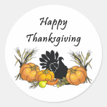 Happy Thanksgiving Sticker