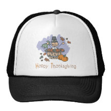 Happy Thanksgiving Surprise Doodle Hat