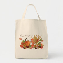 Happy Thanksgiving Tote Bags