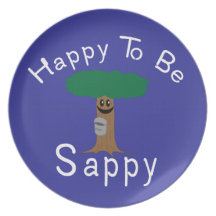 Happy to be Sappy Dinner Plate
