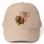 Happy Tofurkey Day! Funny Thanksgiving T shirt Mesh Hats
