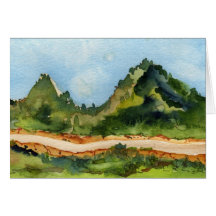 Happy Trails No.2 Griffith Park, California Card