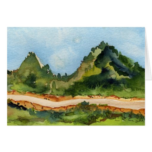 Happy Trails No.2 Griffith Park, California Card