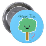 Happy Tree! Pinback Button