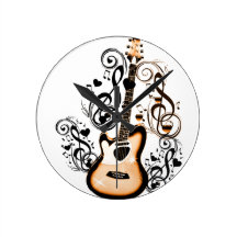Happy Tunes_ Round Clock