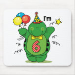 Happy Turtle 6th Birthday mousepads