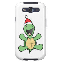 Happy Turtle Christmas Galaxy SIII Cover