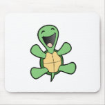 Happy Turtle Mouse Pads