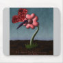 Happy Valentine's Day: Blooming Love Mouse Pad