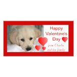 Happy Valentine's Day Dog Photo Cards