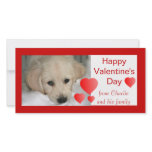 Happy Valentine's Day Dog Photo Cards photo cards