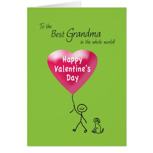 Happy Valentine s Day For Grandma Greeting Cards Zazzle