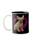 Happy Valentine's day french bulldog mug