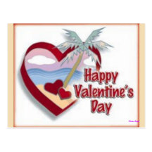 Happy Valentine's Day From Florida Post Cards