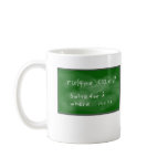 Happy Valentine's Day: Love Adds Up Coffee Mugs