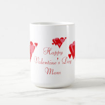 Happy Valentine's Day Mom Mug