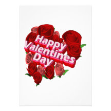 Happy Valentines Day Personalized Announcement
