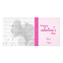 Happy Valentine's Day Photo Card Template