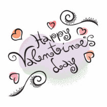 happy valentines day cut out