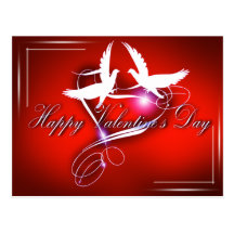 Happy Valentine's Day Postcard
