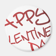 happy valentine's day refrigerator magnets