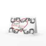 "Happy Valentine's day" romantic heart love cards
