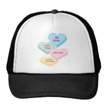 Happy Valentine's Day Trucker Hats