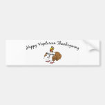 Happy Vegetarian Thanksgiving Bumper Stickers