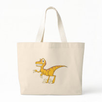Happy Velociraptor Dinosaur Bags