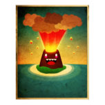 Happy Volcano posters