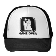 Happy Wedding Game Over Hat