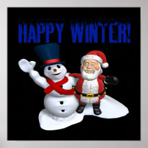 Happy Winter 2 Print