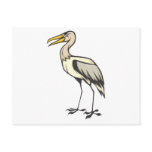Happy Wood Stork Bird postcards