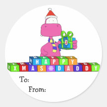 happy xmas daddy sticker