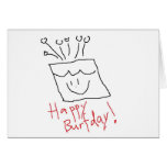 happyburfday greeting card