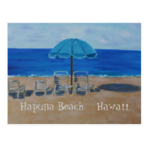 Hapuna Beach Hawaii Postcard