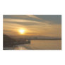 Harbor at Dawn 1 Sticker