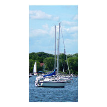 Harbour at Bristol RI Photo Card Template