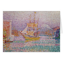 Harbour at Marseilles, c.1906 Greeting Cards
