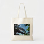 Harbour Bridge with the blue sky and clouds Tote Bag
