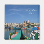 Harbour in Marsaxlokk Magnets