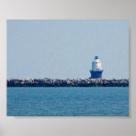 Harbour of Refuge Lighthouse Print