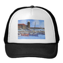 Harbour Scene Trucker Hats