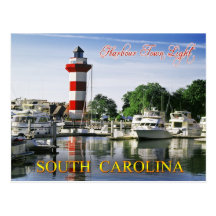 Harbour Town Lighthouse, Hilton Head Island, SC Postcards