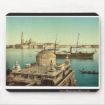 Harbour, Venice, Italy vintage Photochrom Mousepads