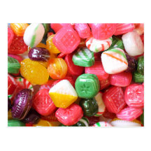 Hard Candies Postcard