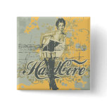 Hard Core Girl T-shirts and Gifts Pins