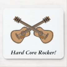 Hard Core Rocker (1) Mouse Pads